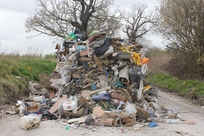 Gerpins Lane fly tip 110416