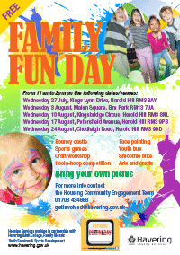 Family Fun Days Summer 2016