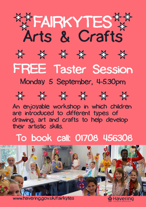 Fairkytes arts and crafts 