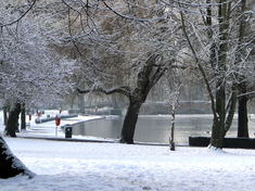 Snow in Raphael Park