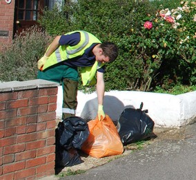 Bin bags collected
