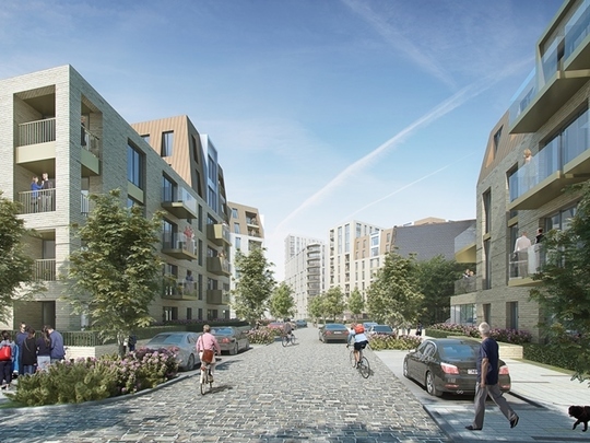 Estates Regen Waterloo Estate CGI