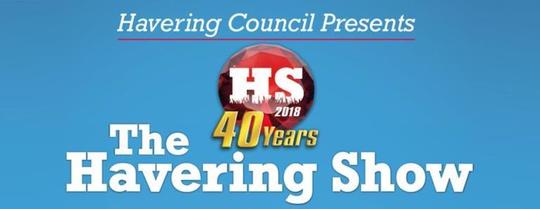 Havering Show 2018 banner