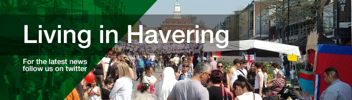 Living in Havering masthead 2018 - Market