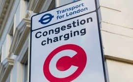 Congestion charge sign