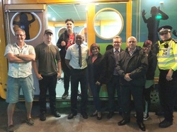 Youth bus in Romford Aug 2018