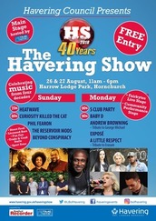 Havering Show 2018 poster