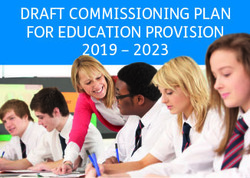 School places puiblic consultation 2018