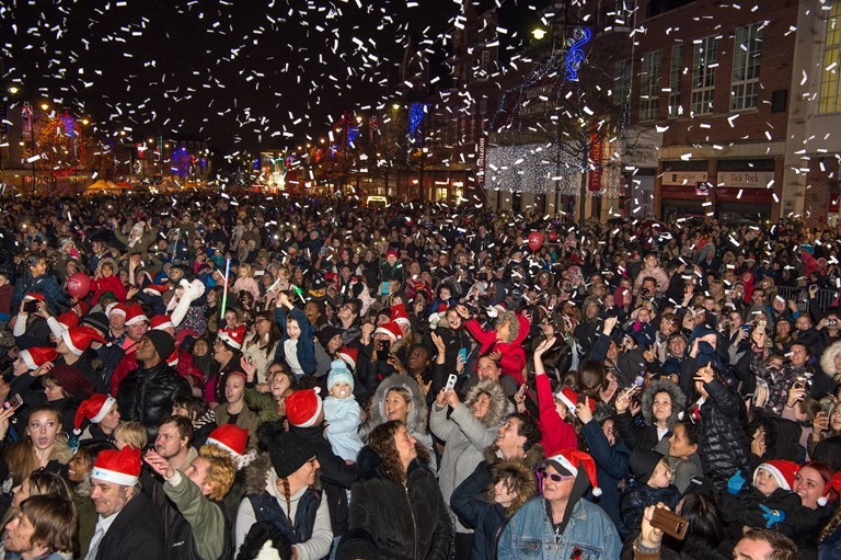 Christmas Lights switch on in Romford 2017