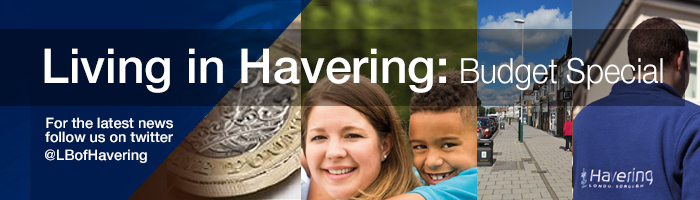 Living in Havering masthead Budget Special created Oct 2018