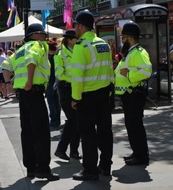 Police group in Romford