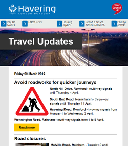 Travel bulletin