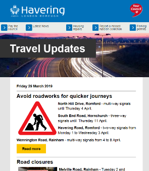 Travel bulletin