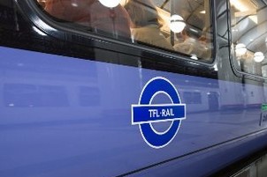 TfL train at station