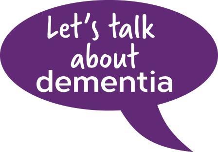 Let's talk about dementia logo 2019