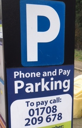 Parking machine Como Street car park