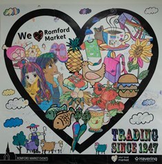 Romford Market collage