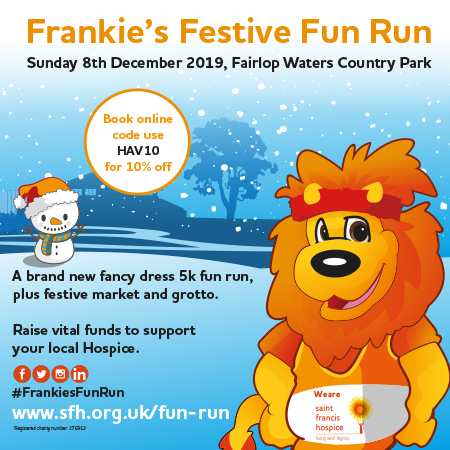 Saint Francis Hospice advert Oct 2019