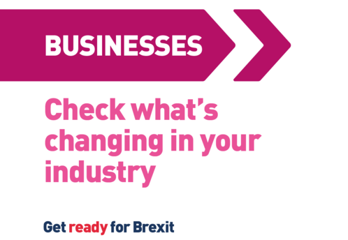 Businesses EU Exit banner