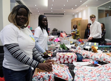 Students at J Defoe Nov 2019