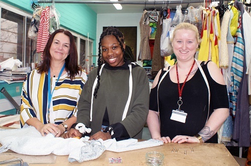 Rebecca Roberts work exp at Queen's Thetare Nov 2019