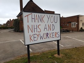 Thank you NHS sign in Collier Row