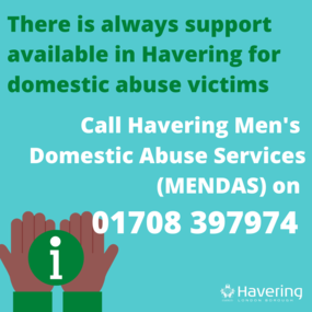 Mens domestic abuse Havering helpline Apr 2020