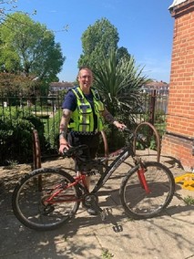 Bike recovered bty parks police