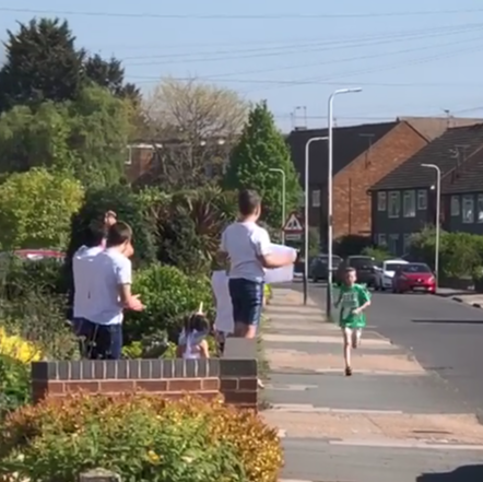 Freddie Rowe runner Apr 2020