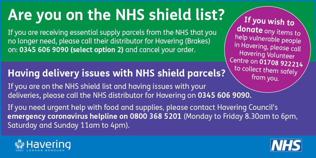 NHS parcels revised May 2020
