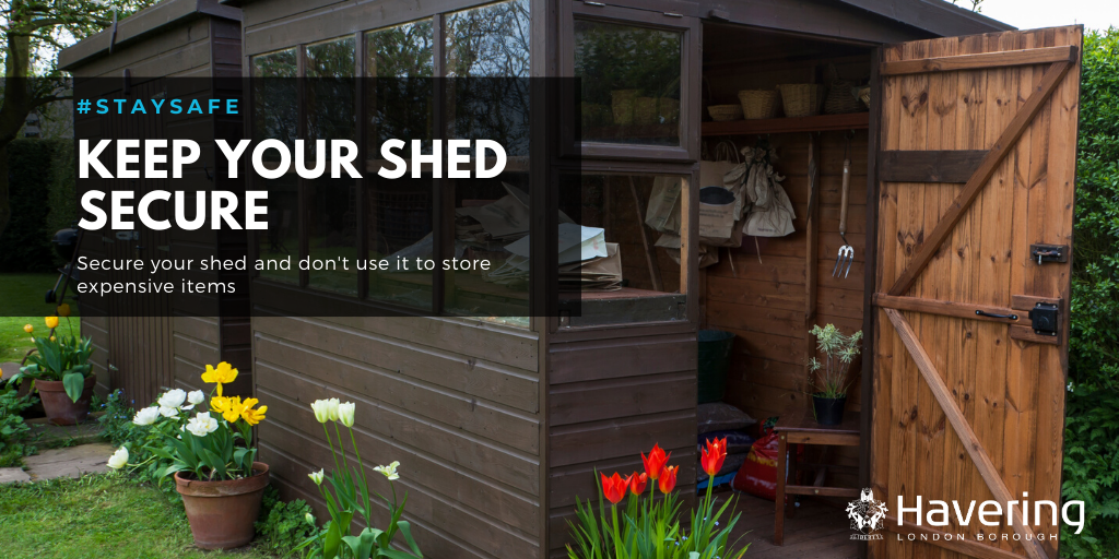 Lock up sheds May 2020