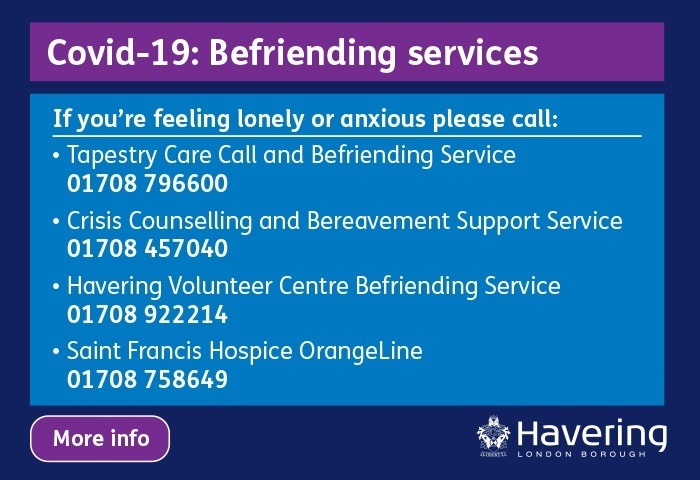 Befriending servicres banner v2 20 May 2020