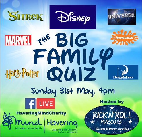 Havering Mind Big Family Quiz 2020