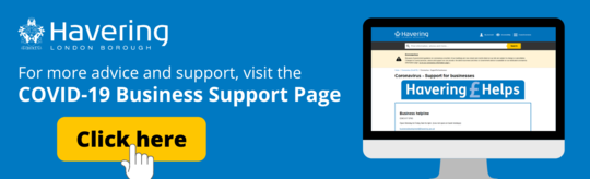 Covid business support page banner