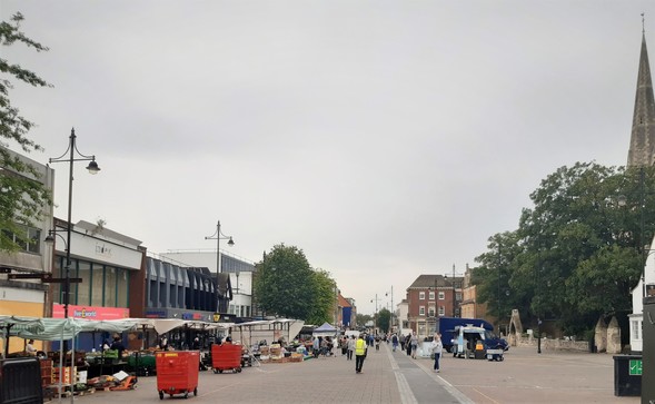 Romford Market COVID-19