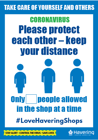 COVID Business poster