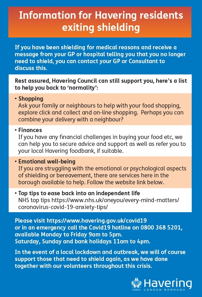 Exiting shielding advice v3 3 July