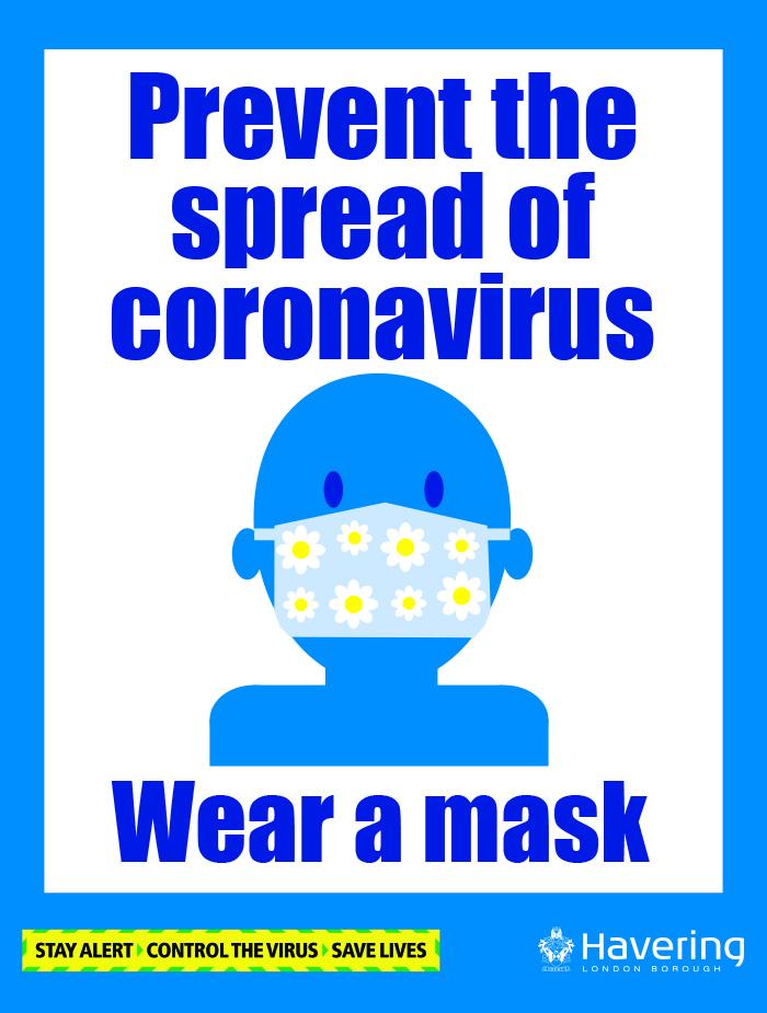 wear a mask poster