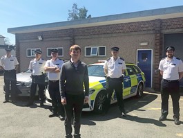 Cllr White with Havering Joint Task Force