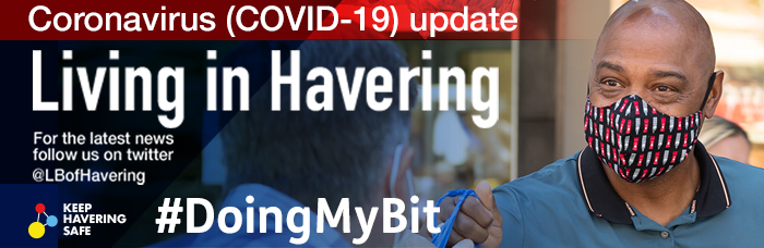 Living in Havering mastehad Aug 2020 Version A