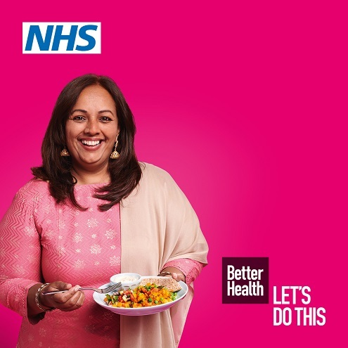 NHS let's do it health campaign Sep 2020 pink lady