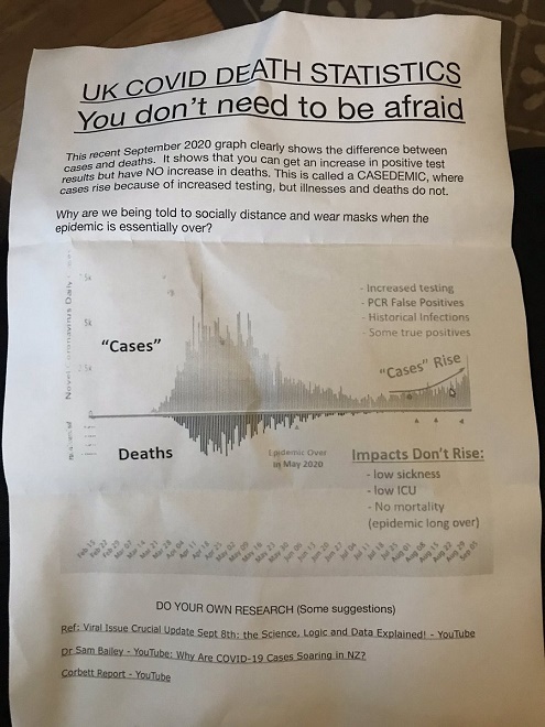 False info leaflet Sep 2020