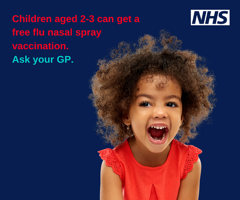 Child flu vaccination 2020