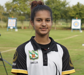 Amelia Chumber archery Oct 2020