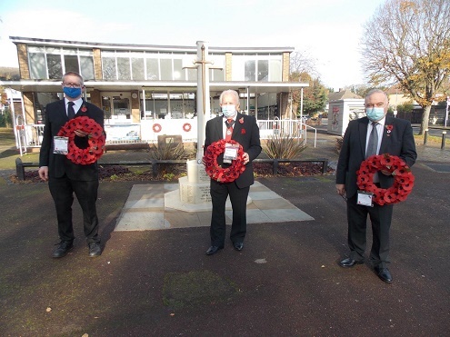 Remembrance Wreath laying 2020