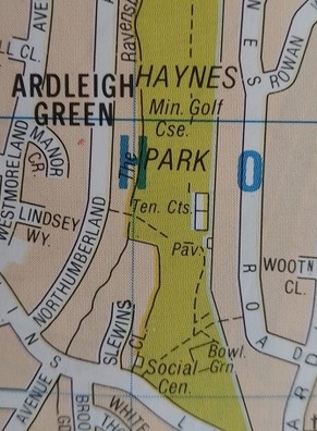 Ardleigh Green map