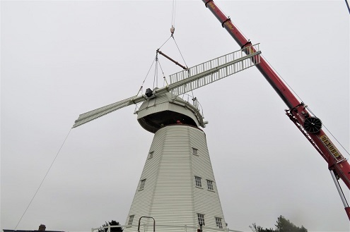 Upminster Windmill restoration work Nov 2020