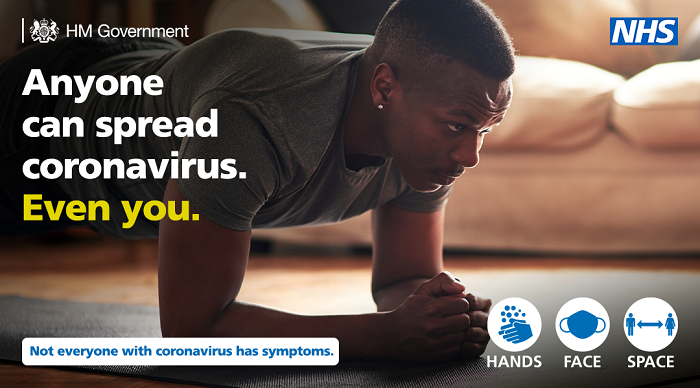 Anyone can spread COVID graphic 700px