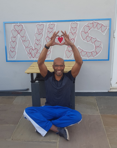 Otis Griffith and NHS logo