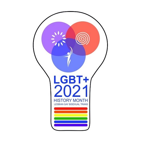 LGBT+ History month 2021 logo 495px
